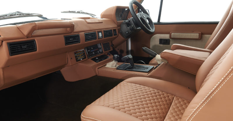 Range Rover Classic Upgraded Interior Trim Kingsley Cars - Range Rover Classic 2 Door Seat Covers