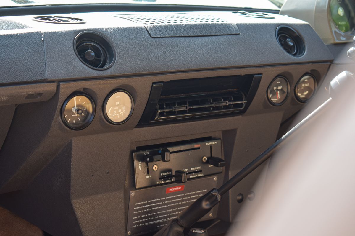 1971 Range Rover Classic Suffix A