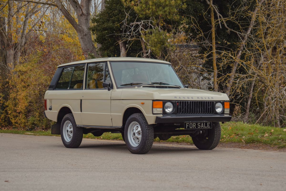 1982 LHD UK-Registered Range Rover Classic